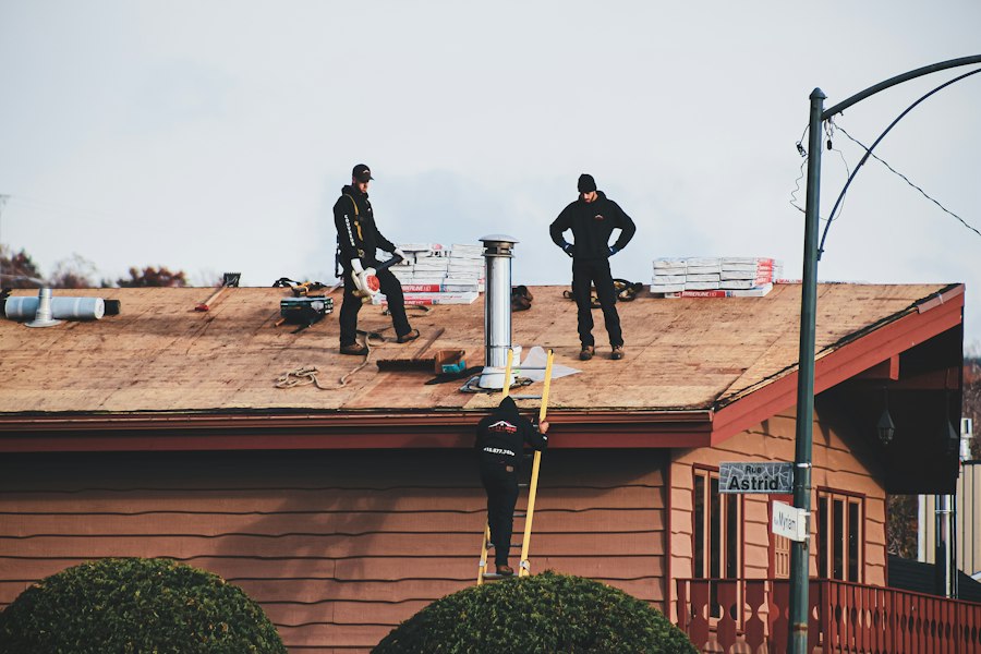 Crimson Crest crew on a job site